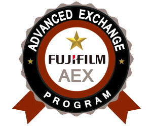 Fujifilm DX100 THREE Year Advanced Exchange Warranty 670003461