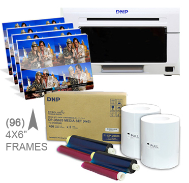 DNP DS620A Perforated Printer Media 4x6 Center Perf (800 total prints) -  FotoClub Inc