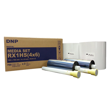 DNP RX1 4x6 Paper & Ribbon Print Kit Sets (1400 prints) - FotoClub Inc